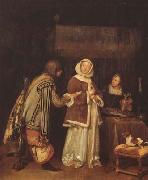 TERBORCH, Gerard The Letter (mk08) oil painting picture wholesale